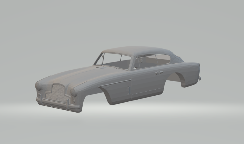 aston martin db2 mk2 3D Print 257739 aston martin db2 mk2 3D Print 257739