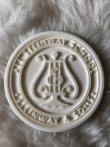 Steinway coaster 3D Print 257793 Steinway coaster 3D Print 257793
