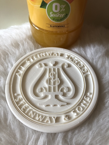 Steinway coaster 3D Print 257794 Steinway coaster 3D Print 257794