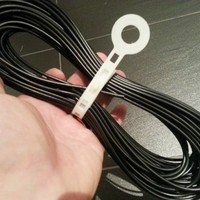 Small Nylon Cable Holder 3D Printing 25780