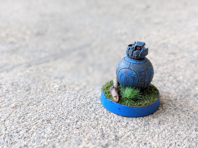 BB Unit - Legion scale 3D Print 257821 BB Unit - Legion scale 3D Print 257821
