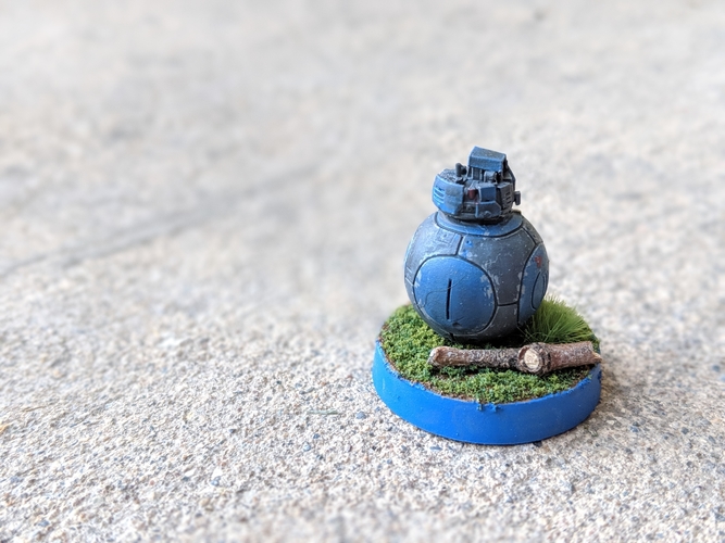 BB Unit - Legion scale 3D Print 257822 BB Unit - Legion scale 3D Print 257822