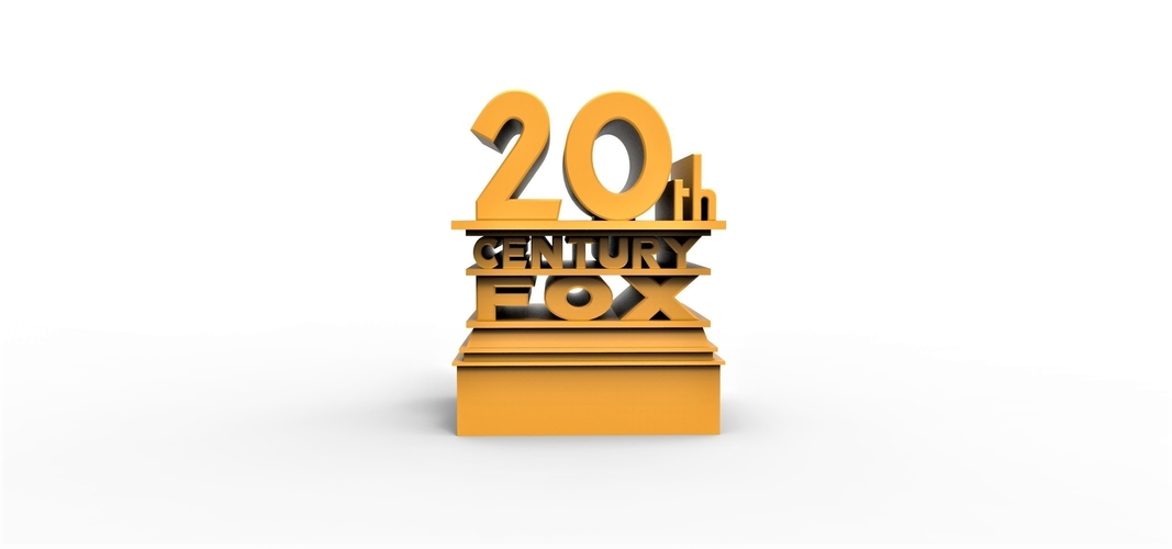 3D printable 20th Century Fox logo 3D Print 257861 3D printable 20th Century Fox logo 3D Print 257861