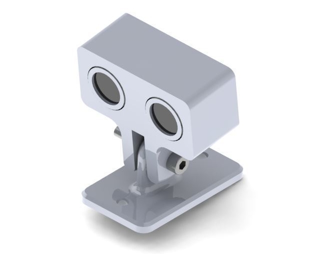 Ultrasonic Sensor HCSR04 Case Stand Mount 3D Print 257868