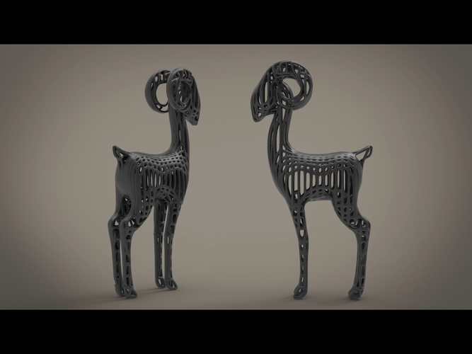 deer 3D Print 257919 deer 3D Print 257919