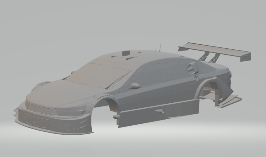 chevrolet sonic race car 3D Print 257981 chevrolet sonic race car 3D Print 257981
