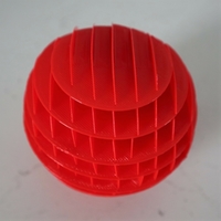 Small Sliceform Sphere 3D Printing 257997