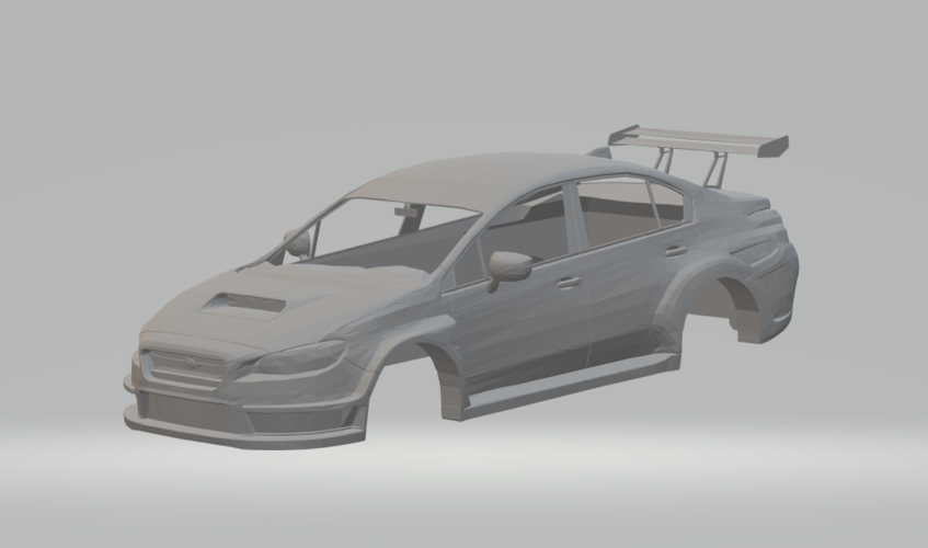 subaru wrx ff 3D Print 258020 subaru wrx ff 3D Print 258020
