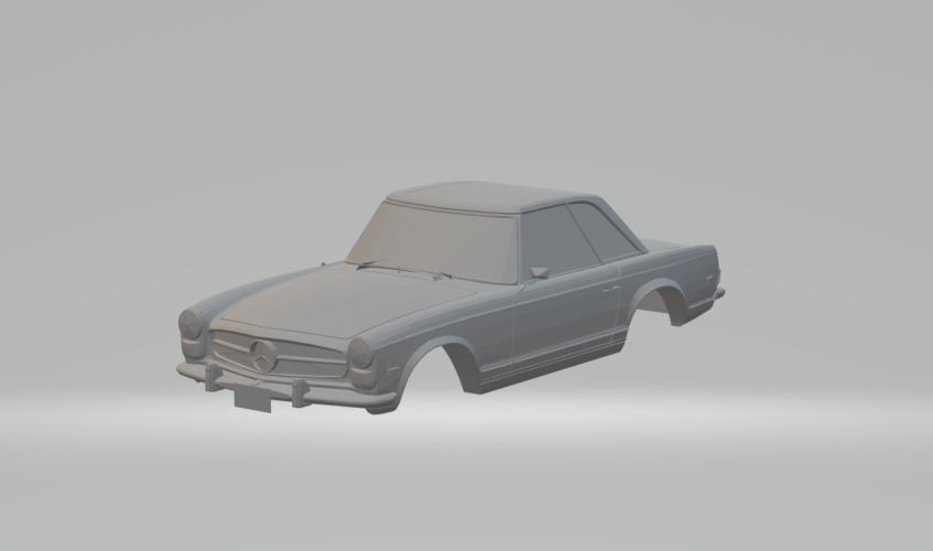 mercedes sl 280 3D Print 258027 mercedes sl 280 3D Print 258027