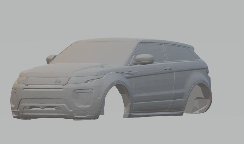 land rover range rover evoque 2doors 16 slot car 3D Print 258033 land rover range rover evoque 2doors 16 slot car 3D Print 258033