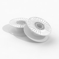 Small Makerbot 3D Printer Filament Spool 3D Printing 25811