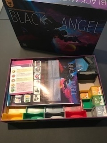 Black Angel Board game insert 3D Print 258276 Black Angel Board game insert 3D Print 258276