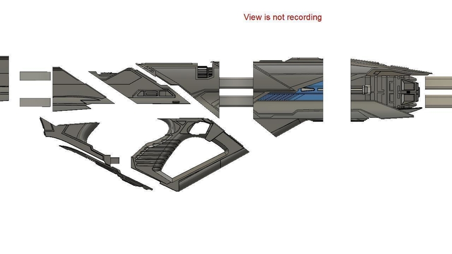 Star Trek Into Darkness Vengeance Phaser Rifle 3D Print 258378 Star Trek Into Darkness Vengeance Phaser Rifle 3D Print 258378
