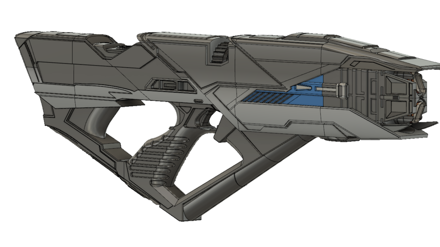 Star Trek Into Darkness Vengeance Phaser Rifle 3D Print 258379 Star Trek Into Darkness Vengeance Phaser Rifle 3D Print 258379