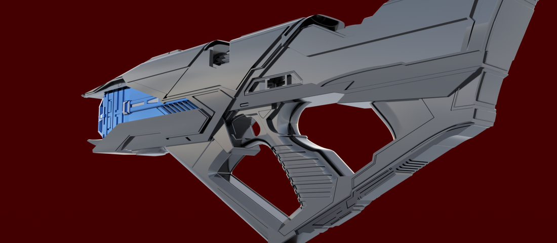 Star Trek Into Darkness Vengeance Phaser Rifle 3D Print 258383 Star Trek Into Darkness Vengeance Phaser Rifle 3D Print 258383