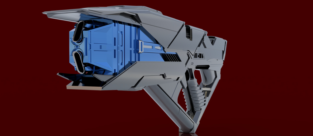 Star Trek Into Darkness Vengeance Phaser Rifle 3D Print 258384 Star Trek Into Darkness Vengeance Phaser Rifle 3D Print 258384