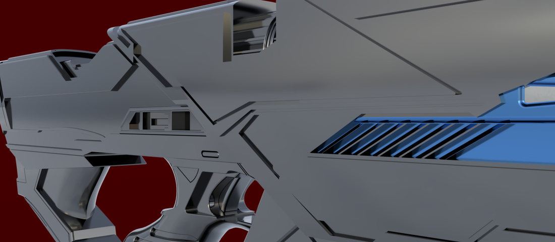 Star Trek Into Darkness Vengeance Phaser Rifle 3D Print 258387 Star Trek Into Darkness Vengeance Phaser Rifle 3D Print 258387