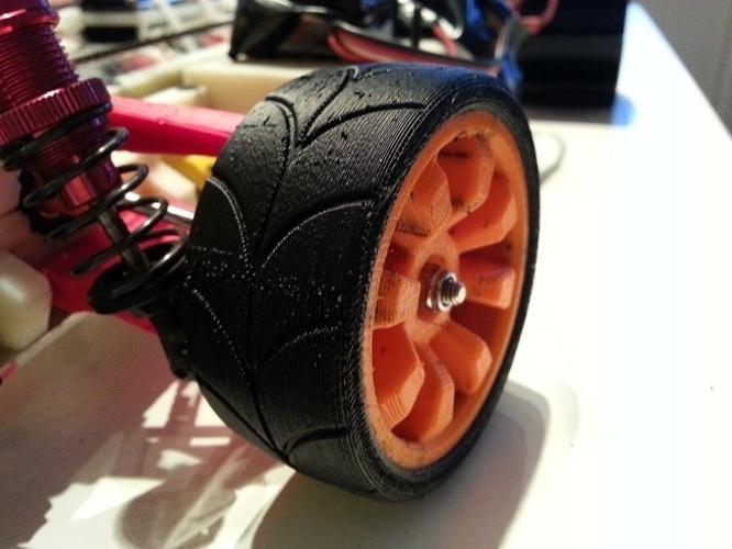 OpenRC 1:10 Experimental Wheel (Dualstrusion) 3D Print 25839