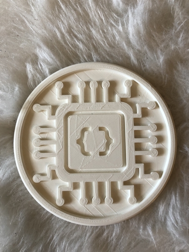 Chip coaster 3D Print 258539 Chip coaster 3D Print 258539