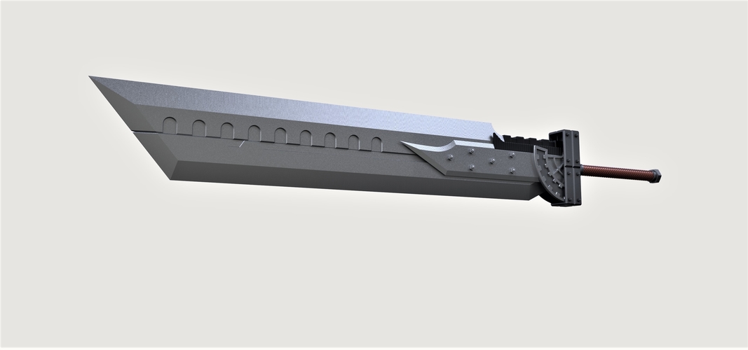 Fusion Sword from Final Fantasy VII 3D Print 258722 Fusion Sword from Final Fantasy VII 3D Print 258722