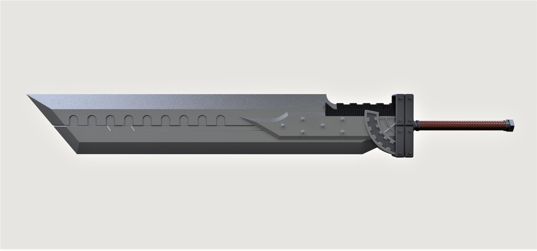 Fusion Sword from Final Fantasy VII 3D Print 258726 Fusion Sword from Final Fantasy VII 3D Print 258726