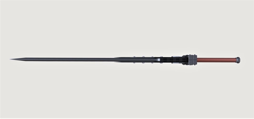 Fusion Sword from Final Fantasy VII 3D Print 258728 Fusion Sword from Final Fantasy VII 3D Print 258728