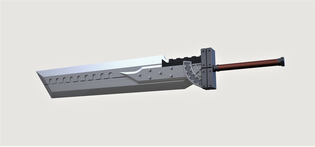 Fusion Sword from Final Fantasy VII 3D Print 258730 Fusion Sword from Final Fantasy VII 3D Print 258730