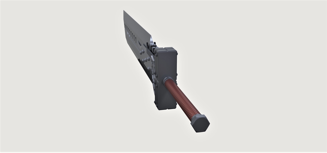 Fusion Sword from Final Fantasy VII 3D Print 258732 Fusion Sword from Final Fantasy VII 3D Print 258732