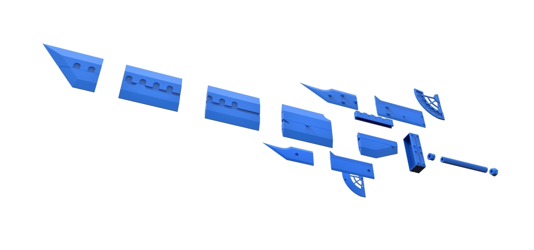 Fusion Sword from Final Fantasy VII 3D Print 258735 Fusion Sword from Final Fantasy VII 3D Print 258735
