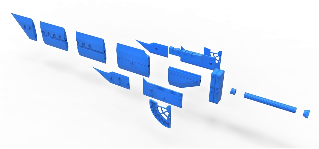 Fusion Sword from Final Fantasy VII 3D Print 258736 Fusion Sword from Final Fantasy VII 3D Print 258736