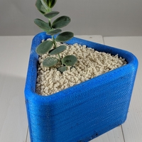 Small Triangle Planter 3D Printing 258766