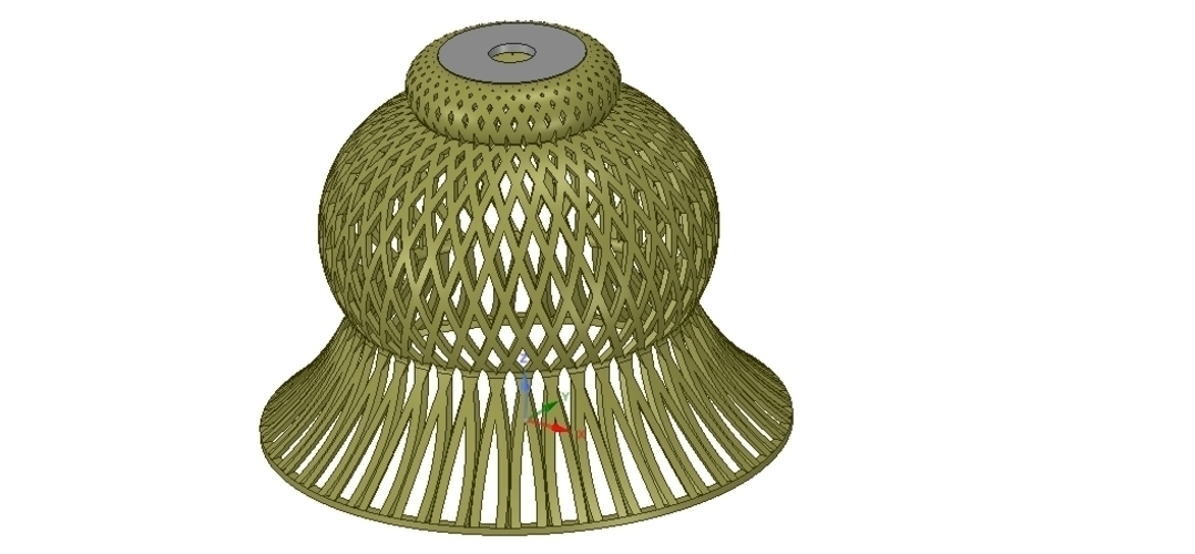 Lights Lampshade v18 for real 3D printing  3D Print 258802