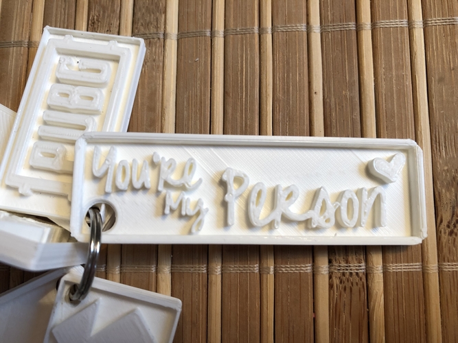 Lovely keychain 3D Print 258815 Lovely keychain 3D Print 258815