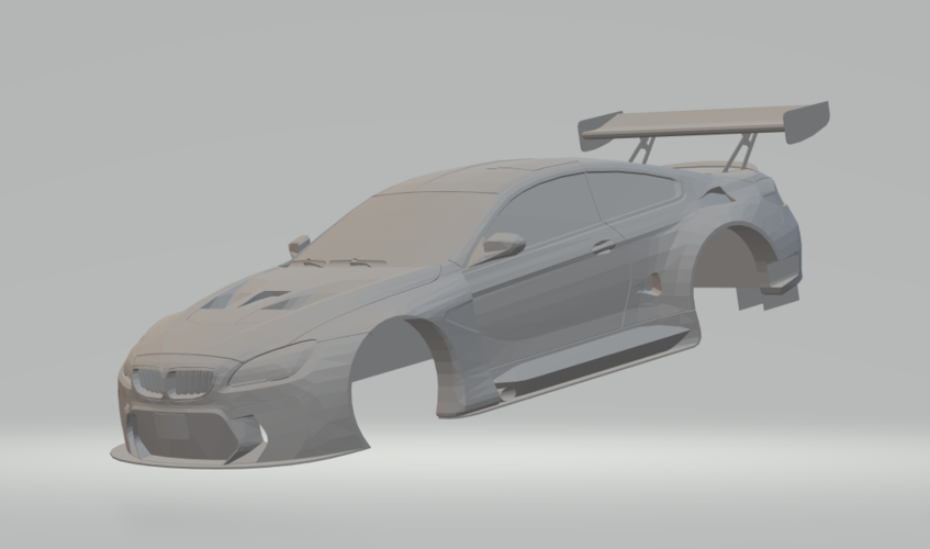 BMW M6 GT3 3D Print 258857 BMW M6 GT3 3D Print 258857