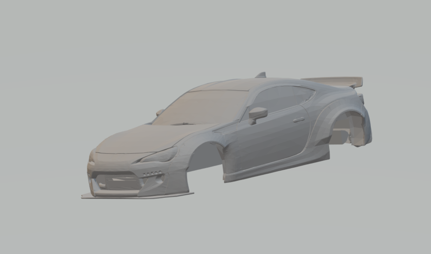 toyota 86 rocket bunny 3D Print 258864 toyota 86 rocket bunny 3D Print 258864