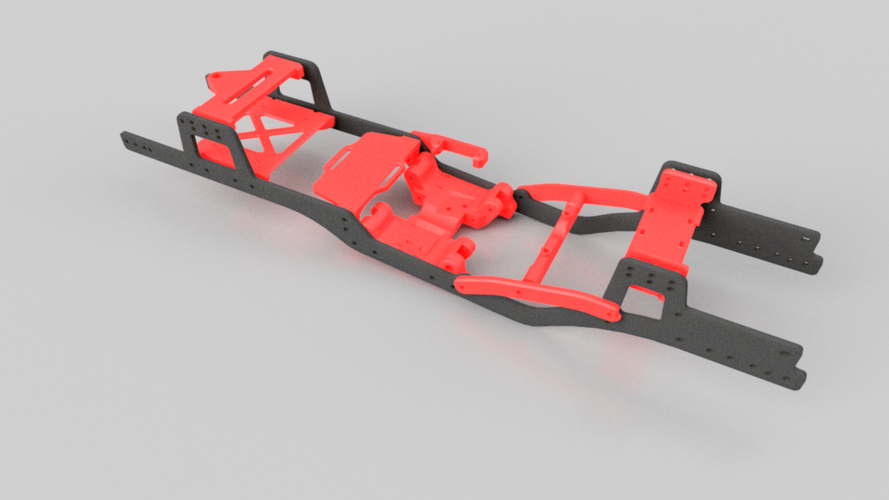 ToyZiki v1 SCX10.2 Two Speed Adaptation 3D Print 259082 ToyZiki v1 SCX10.2 Two Speed Adaptation 3D Print 259082