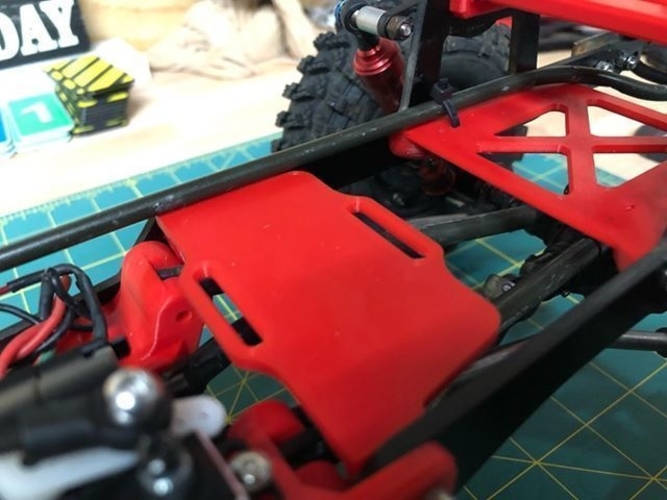 ToyZiki v1 SCX10.2 Two Speed Adaptation 3D Print 259086 ToyZiki v1 SCX10.2 Two Speed Adaptation 3D Print 259086