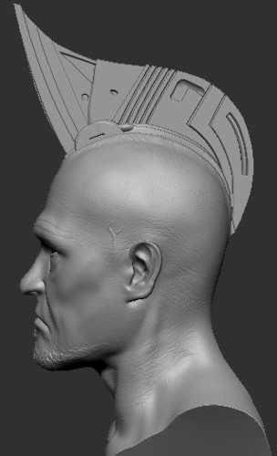 Yondu Udonta Bust (Guardians of the Galaxy) 3D Print 259180 Yondu Udonta Bust (Guardians of the Galaxy) 3D Print 259180