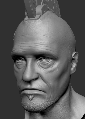 Yondu Udonta Bust (Guardians of the Galaxy) 3D Print 259185 Yondu Udonta Bust (Guardians of the Galaxy) 3D Print 259185