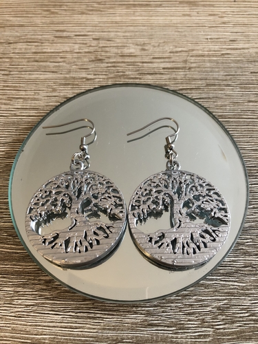 Celtic tree earrings 3D Print 259353 Celtic tree earrings 3D Print 259353