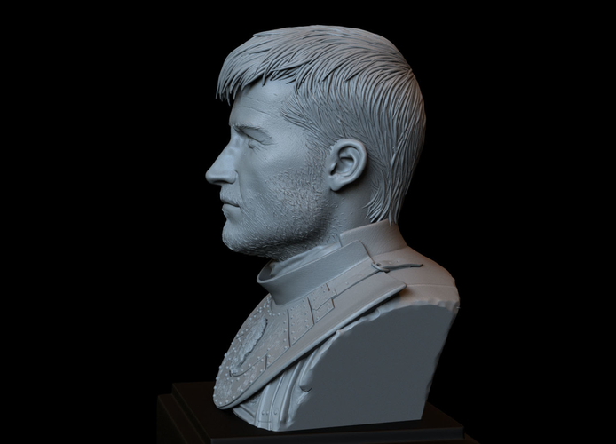 Jaime Lannister, Game Of Thrones Portrait, Bust, 200mm 3D Print 259390 Jaime Lannister, Game Of Thrones Portrait, Bust, 200mm 3D Print 259390