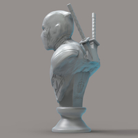 1/10 Scale Deadpool Bust - Thumbnail 1