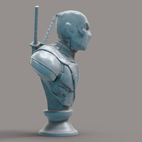 1/10 Scale Deadpool Bust - Thumbnail 2