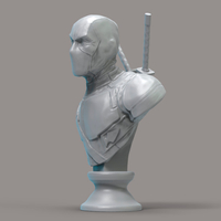 1/10 Scale Deadpool Bust - Thumbnail 4