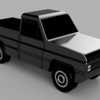 Small Classic Car 5 3D Printing 259532