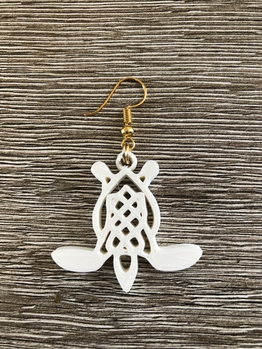 Turtle earrings 3D Print 259551 Turtle earrings 3D Print 259551