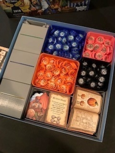 Quacks of Quedlinburg Board Game Insert 3D Print 259567 Quacks of Quedlinburg Board Game Insert 3D Print 259567
