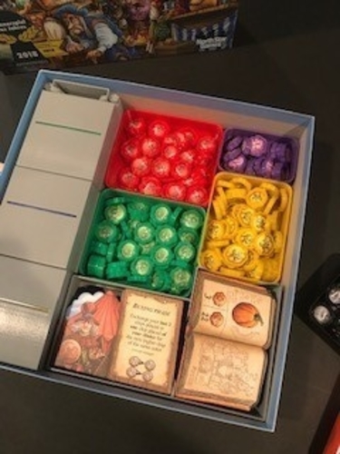 Quacks of Quedlinburg Board Game Insert 3D Print 259568 Quacks of Quedlinburg Board Game Insert 3D Print 259568