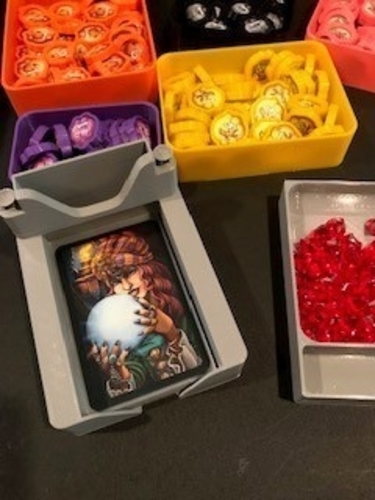 Quacks of Quedlinburg Board Game Insert 3D Print 259573 Quacks of Quedlinburg Board Game Insert 3D Print 259573