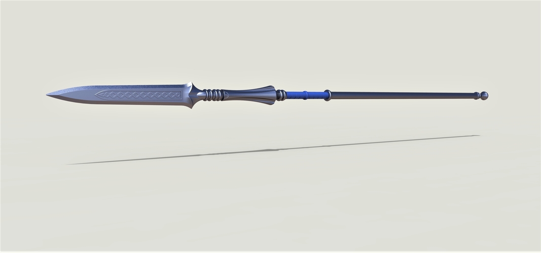 Spear from the game Fire Emblem Three Houses 3D Print 259577 Spear from the game Fire Emblem Three Houses 3D Print 259577